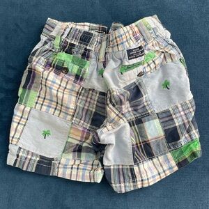 Janie and Jack Plaid Shorts - 12-18 Months